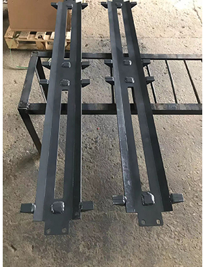 TRACK SHOE WITH RUBBER PAD/ROLLER CHAIN2046286,202
