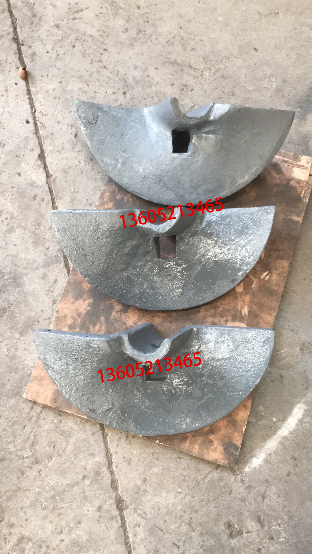 Fogler S1800-2 paver single hole blade