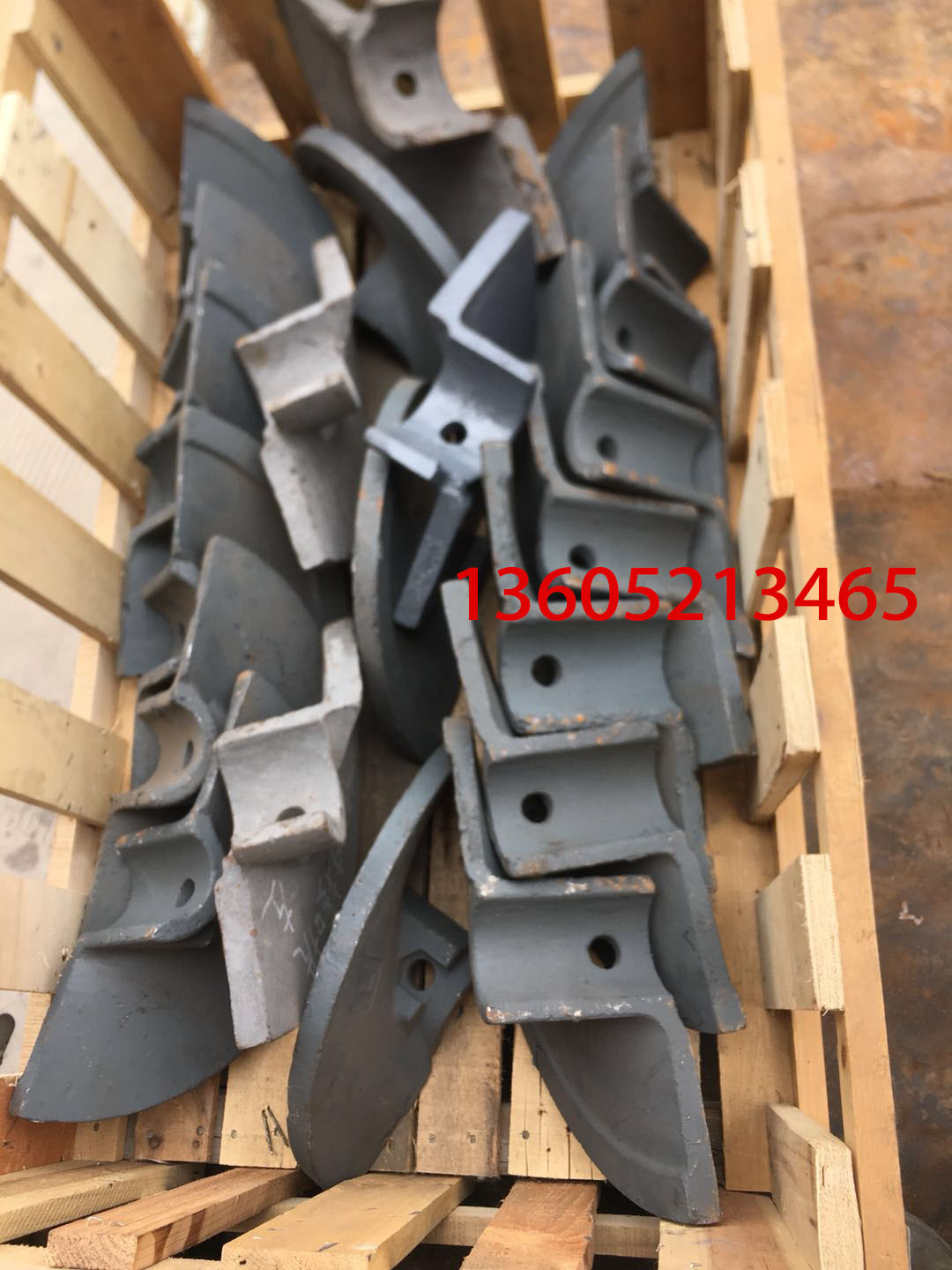 Shaanjian ABG paver single hole blade, 360 small b