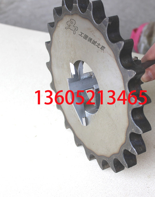 Shaanjian ABG paver feeding lower sprocket (21 tee