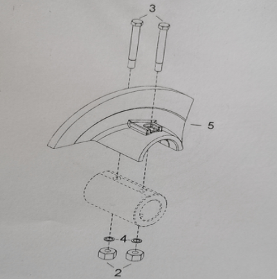 Blade Spiral Shaft Repair Kit Part Number/48122732