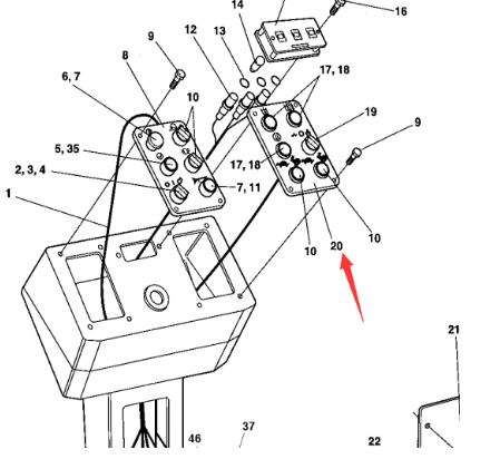 Part number 4700380277 on the right dashboard of t