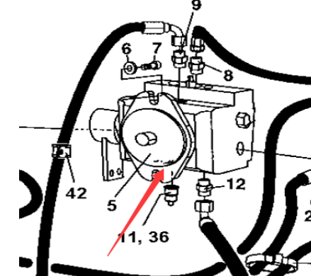 Road roller parts maintenance walking hydraulic pu