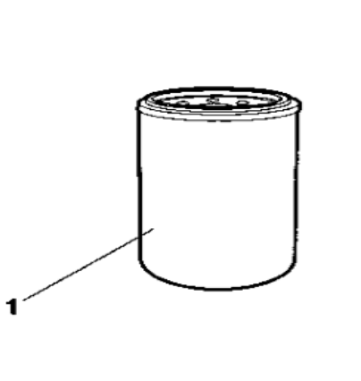 Roller accessory oil filter part number 4812160094