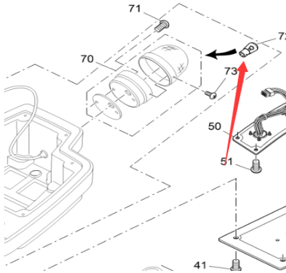Spreader data cable, 2148084