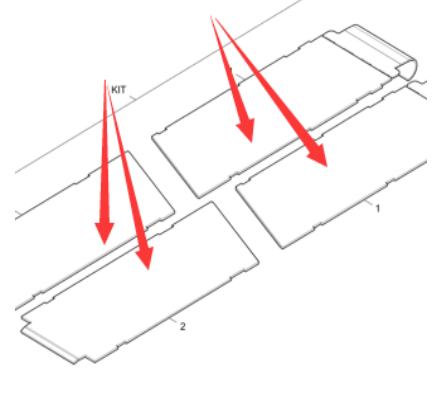 Material conveying bottom plate repair kit part nu