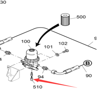 Paver oil and water sensor 2569203
