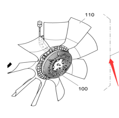 Paver fan part number 2245247