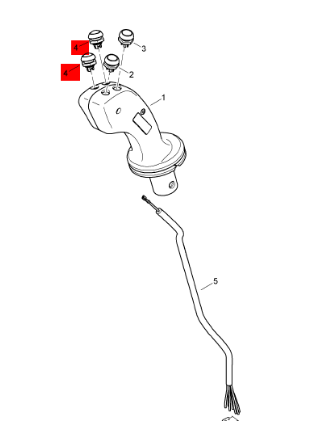 Paver vibration switch part number CC9501