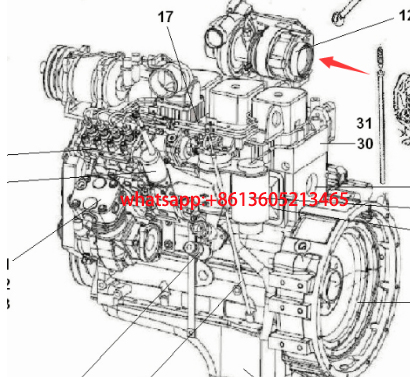 Paver engine belt part number 4812269598