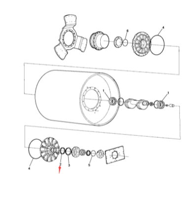 Laying machine steel wheel flange oil seal part nu