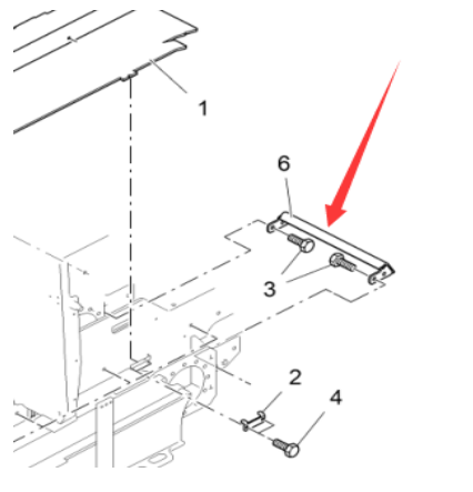 Spreader Scraper Board 2024974