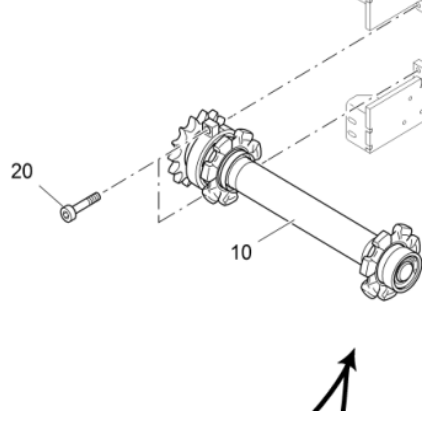 Paver hanger gasket 4618042107