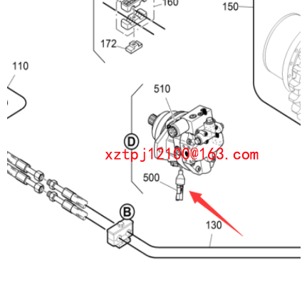 Paver walking speed sensor part number 2259770
