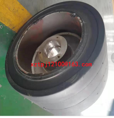 Solid tire (front wheel) of paver, part number 235