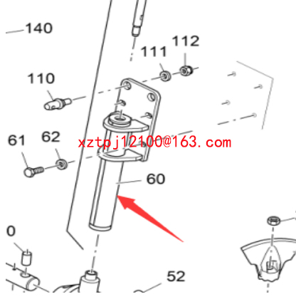 Bearing seat of the main suspension bracket of the