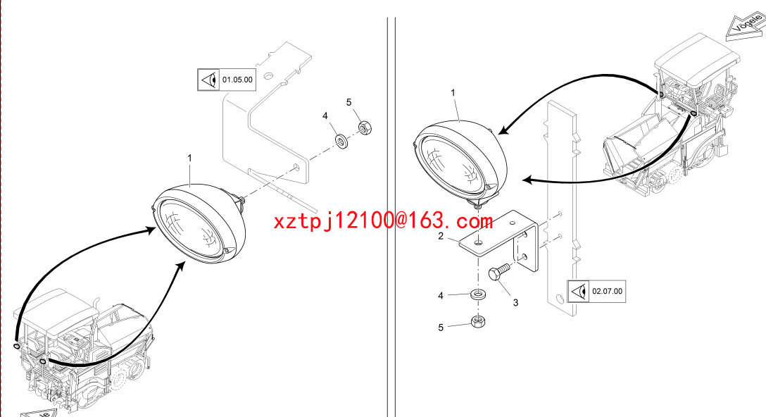 S1600-3 paver SCREW 9508180933