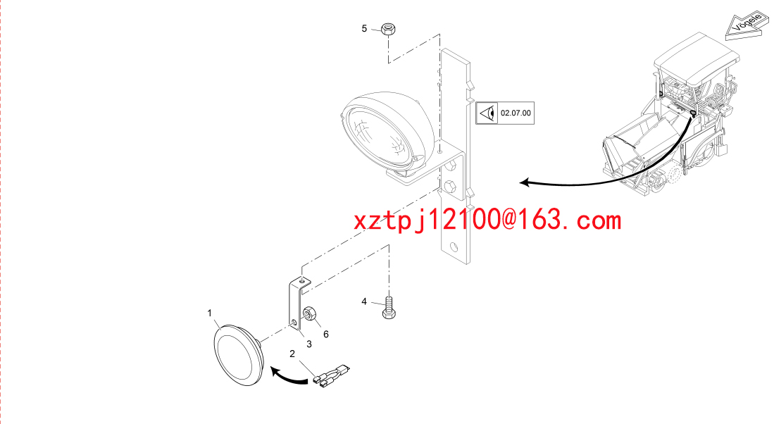 S1600-2 paver NUT 9500060934,9500080934