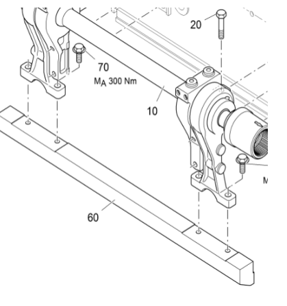 Fogler paver 1-meter rammer bar 4611352397