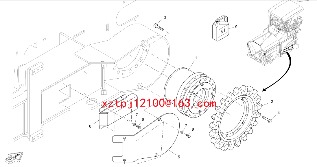 TRACTION TRANSMISSION 2043834