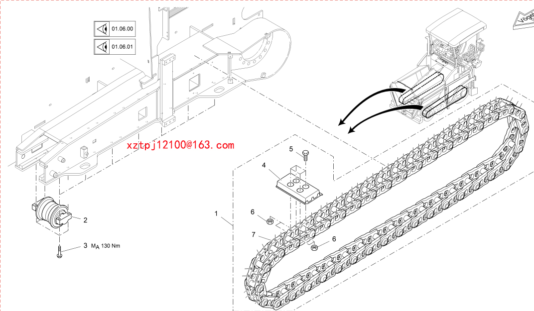 S1300-2 paver SCREW 2000313,4610302104