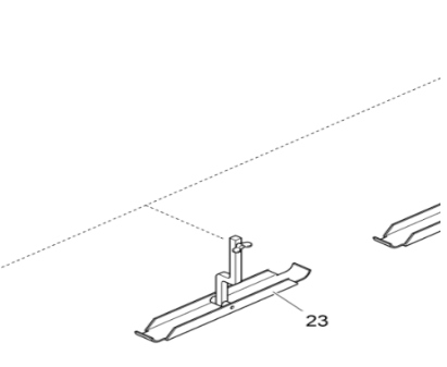 Fogler paver slide shoe 0.35M, 2452260014