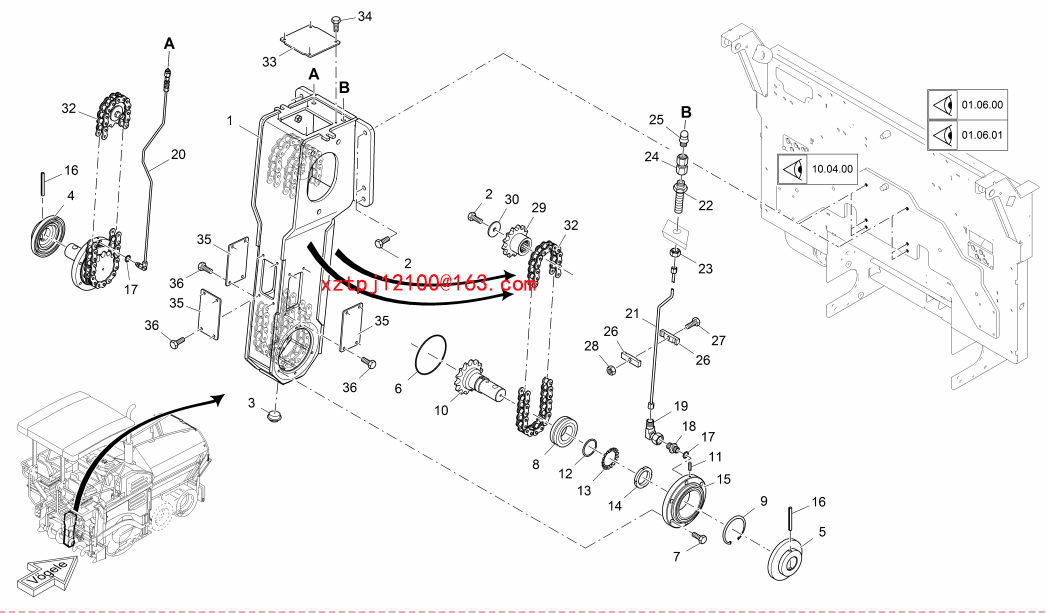 S1300-2 paver THREADED PIN 9506080916