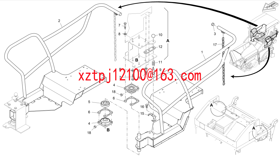 S1600-3 paver COMPRESSION SPRING 2004620