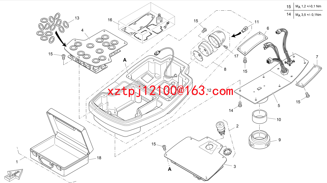 S1600-3 paver FLASHLIGHT 12-24V 2027951