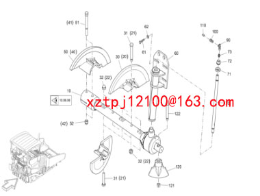 Spreader Main Machine Spiral Repair Kit 2396599