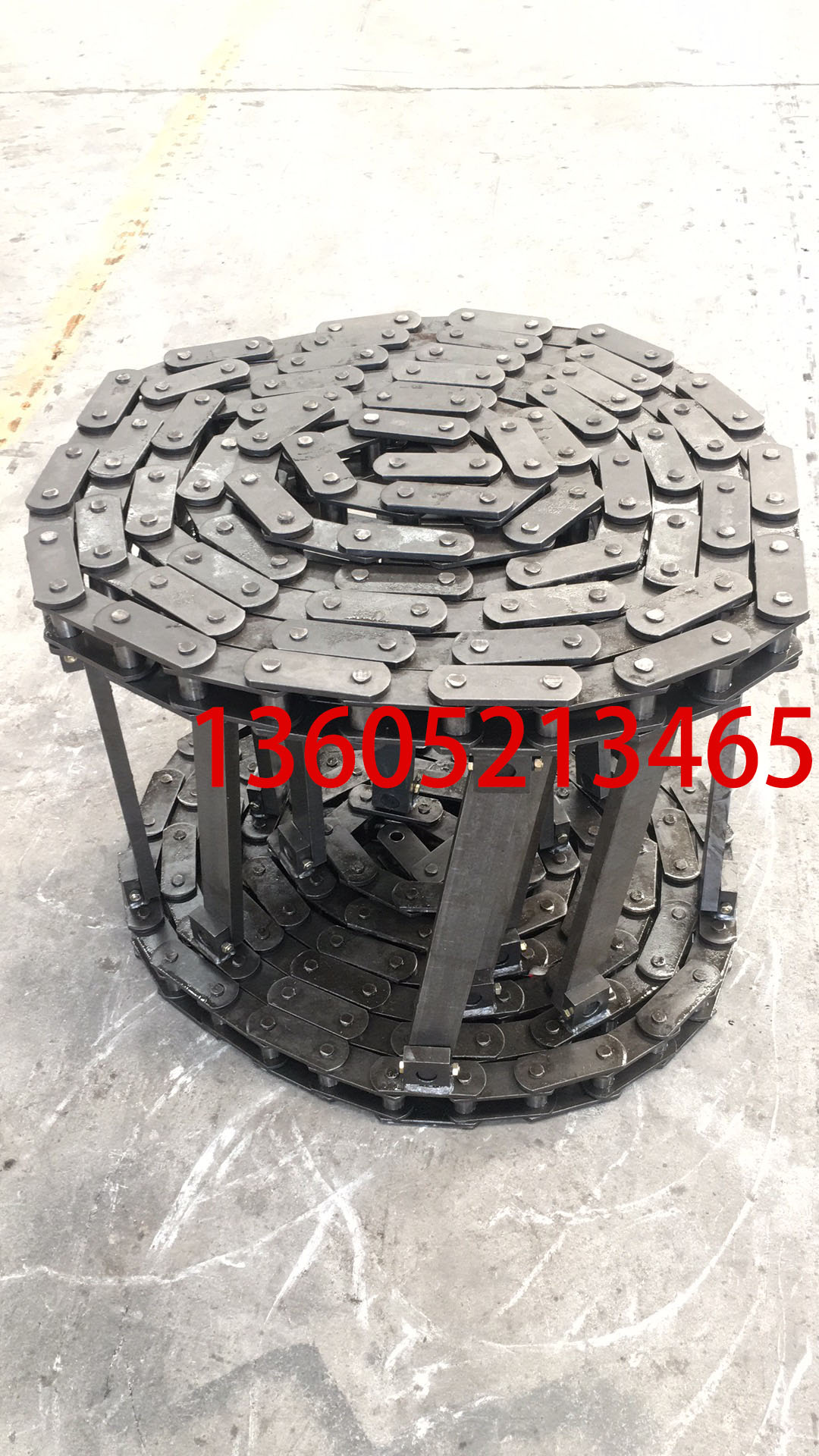 Asphalt Paver 65Mn Conveyor Chain ，14164875 for AB