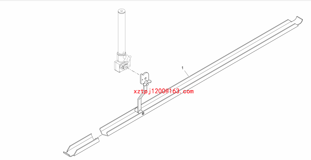 S1300-2 paver SPRAY HOSE 4618802033