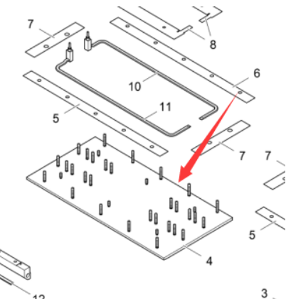 Part number 4602418087 on the right side of the bo