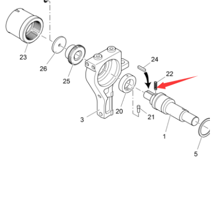 Fogler S2100-3L Screed Rammer Compression Spring P