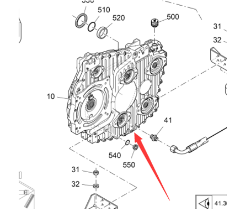 Fogler pump transfer case assembly part number 218