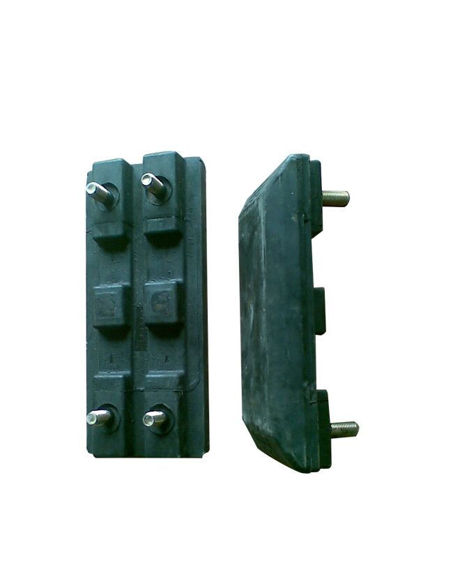 Asphalt paver parts Bolt-on Track pads 260mm