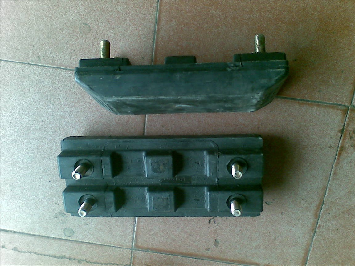 260mm rubber track pad for paver milling machine W