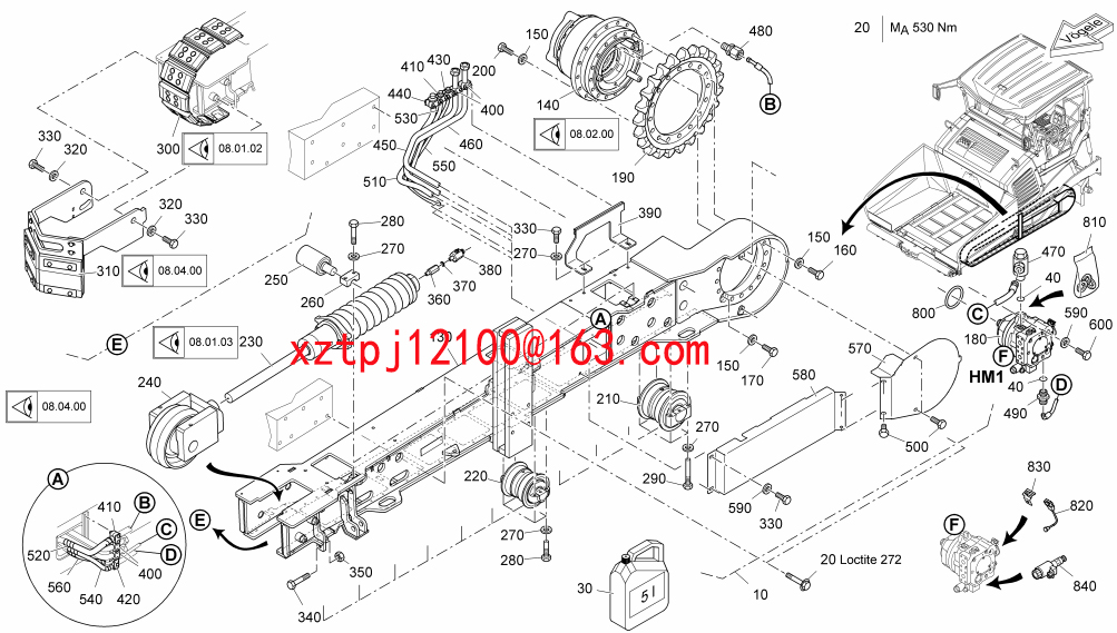 VOGELE s1900-3 paver COVER 2199981