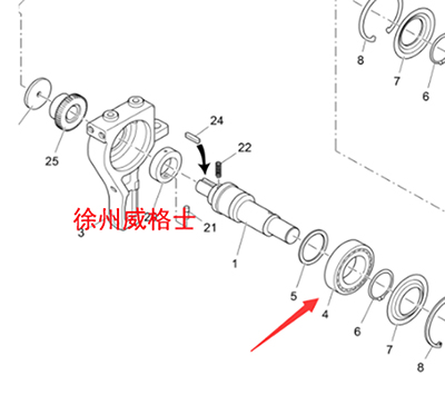 Fogler hammer connecting rod bearing part number 9