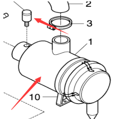 Danapak air filter assembly part number 964441181