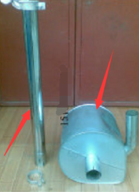 Danapak muffler part number 950401199