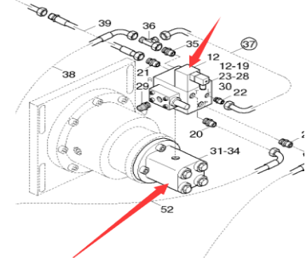 Danapak Scraper Motor Part Number 49260004