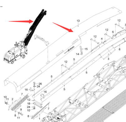 Wittgen conveyor belt cover (tarpaulin) 2068759
